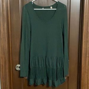 Knitted & Knotted Tunic Sweater